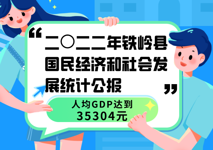 圖說數(shù)據(jù)：二〇二二年鐵嶺縣國(guó)民經(jīng)濟(jì)和社會(huì)發(fā)展統(tǒng)計(jì)公報(bào)